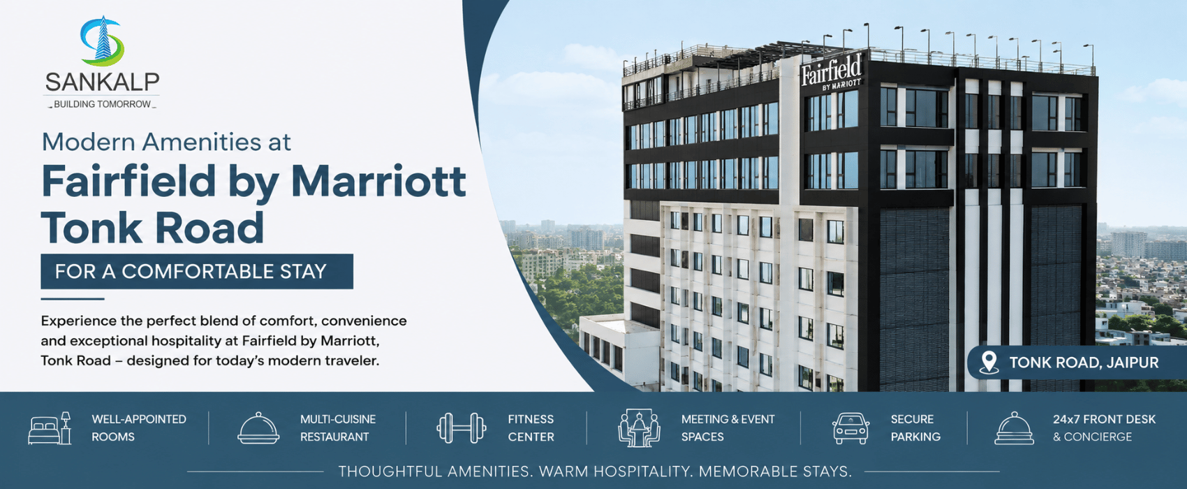 Modern Amenities at Fairfield by Marriott Tonk Road for a Comfortable Stay